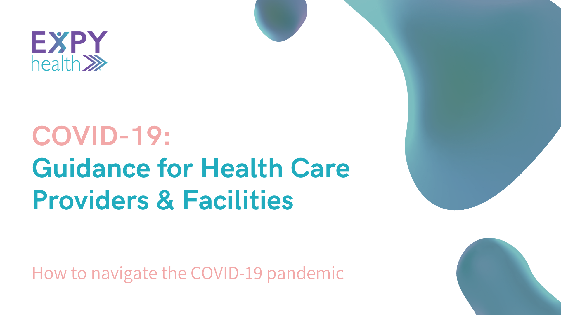 COVID-ID Guidance for Health Care Facilities